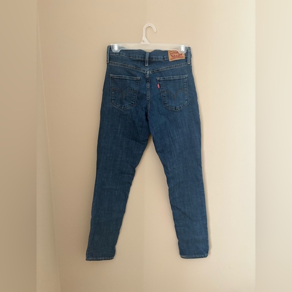 Levi's Women's 311 Shaping Skinny Jeans Size 27 Dark Indigo Blue - Picture 3 of 6